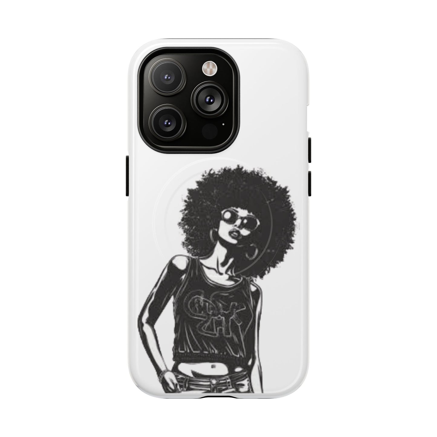 Afro Hip Hop Chic Tough Magnetic Cases
