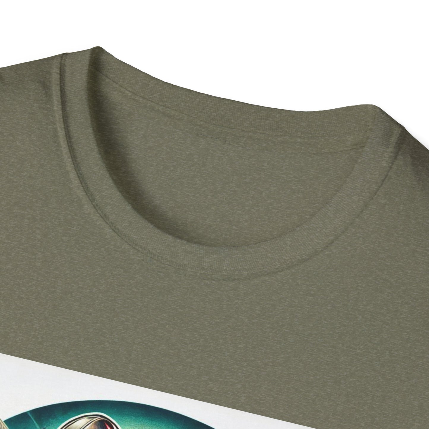 Professional Bull Riders 3D tattoo image featuring Albany City in New York State Unisex Softstyle T-Shirt