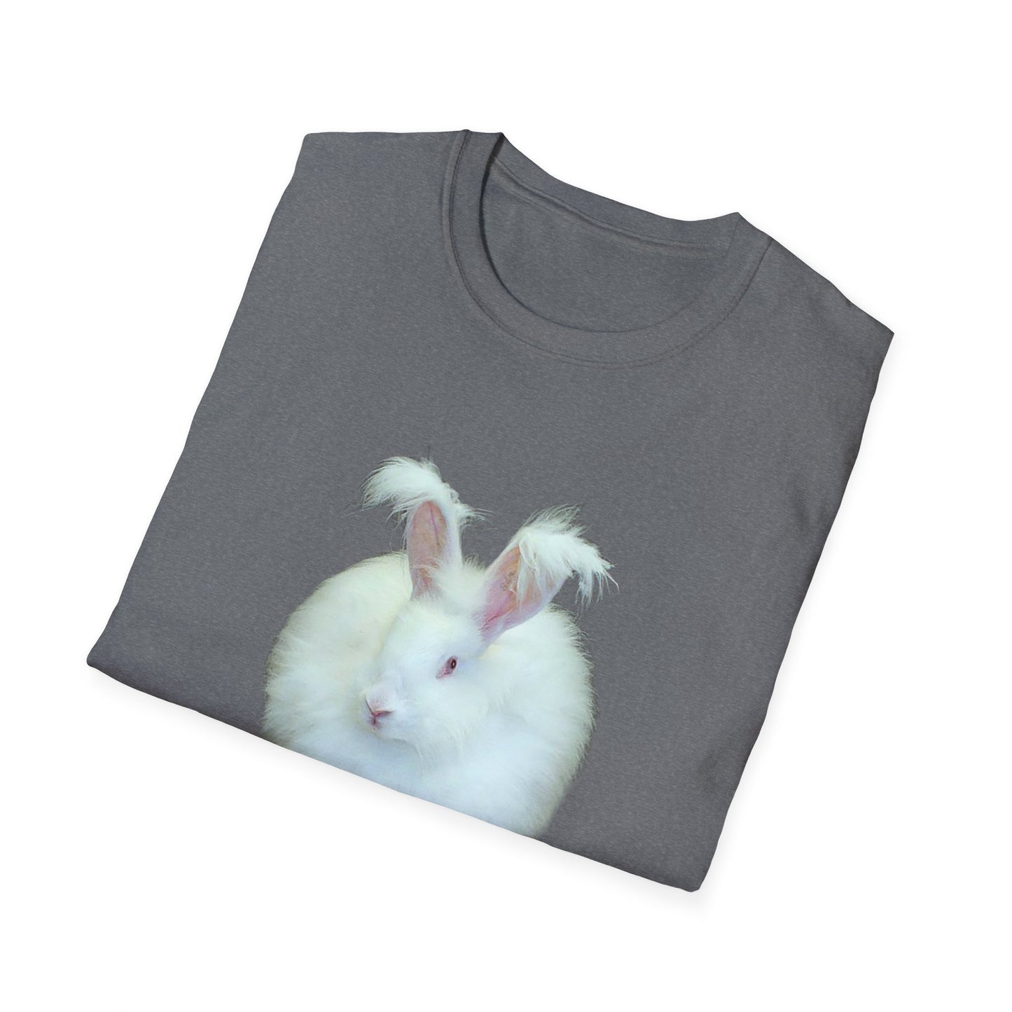 Angora Rabbit Unisex Softstyle T-Shirt