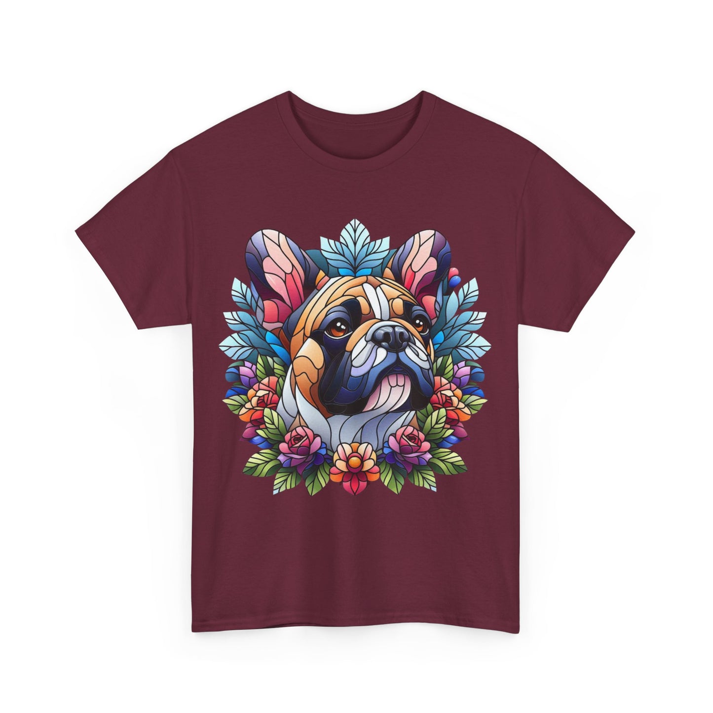 French Bulldog Unisex Heavy Cotton Tee