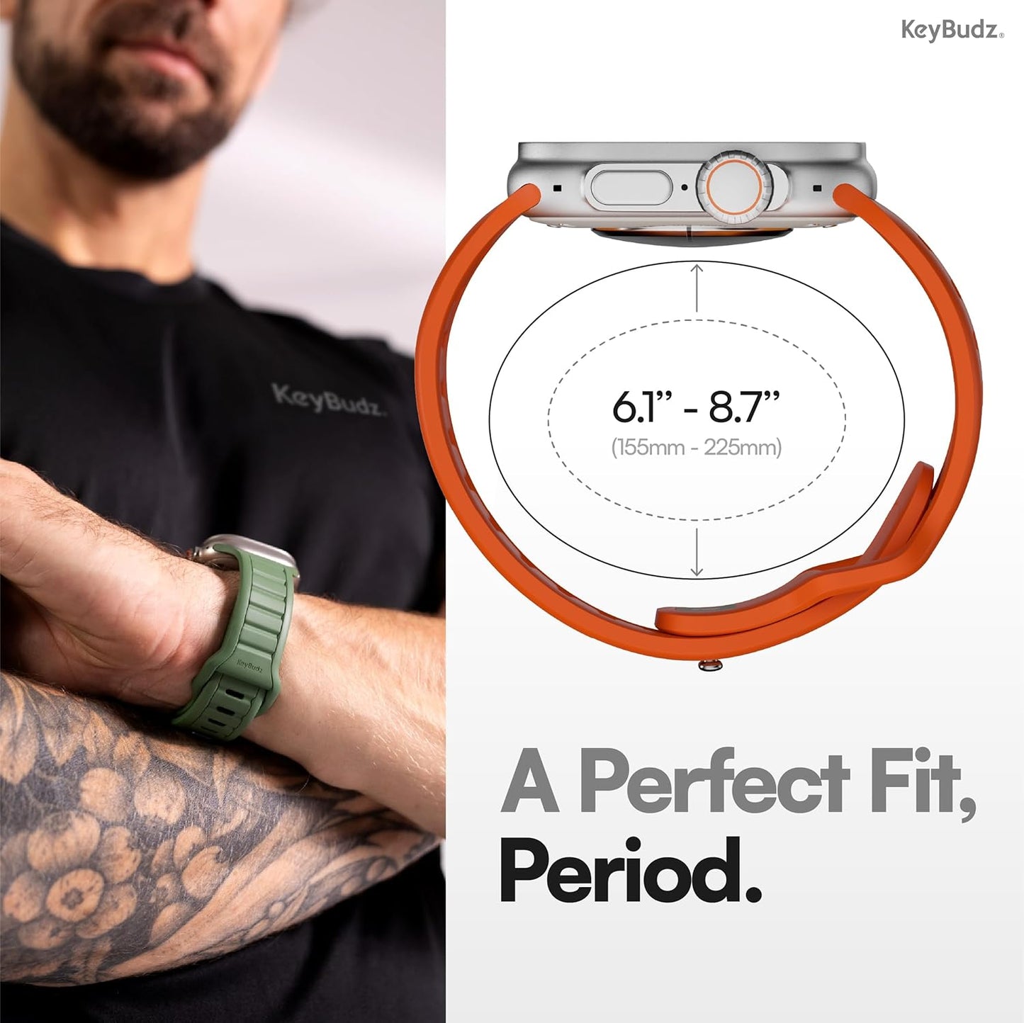 Journey Series FKM Apple Watch Strap