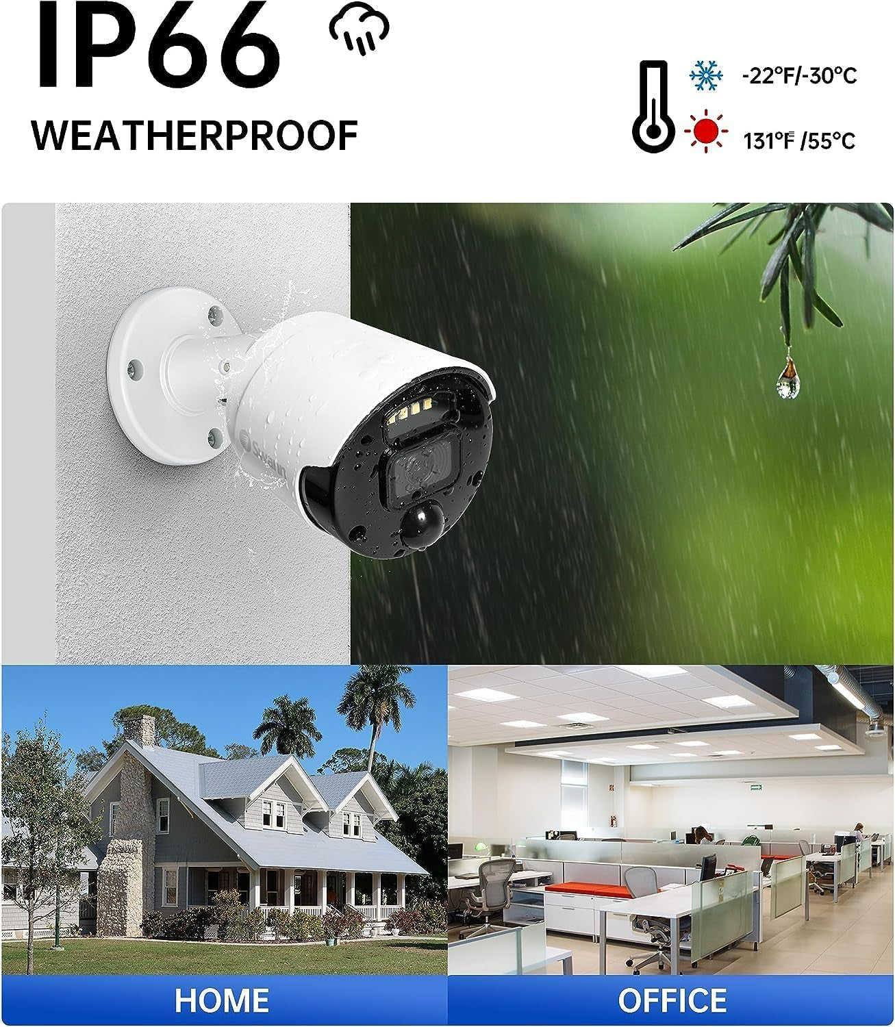 Master 4K 8 Channel Home Security Camera System, 2TB NVR, 4 Poe IP Cameras Outdoor, 8MP Wired Surveillance CCTV, Heat Motion Vehicle Detection, LED Light, 24/7 Recording Security Camera, 876804 TRUCK DRIVER