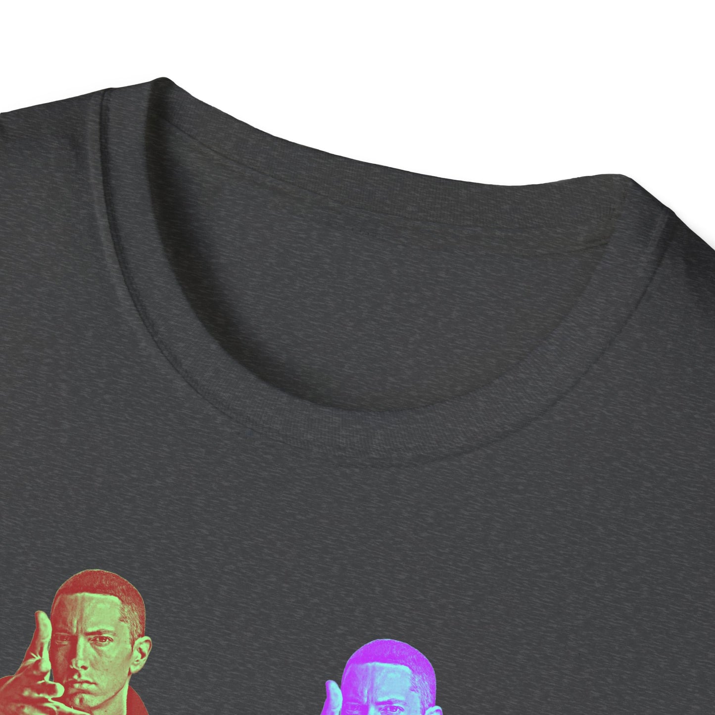 Eminem Andy Warhol Style Pop Art Unisex Softstyle T-Shirt