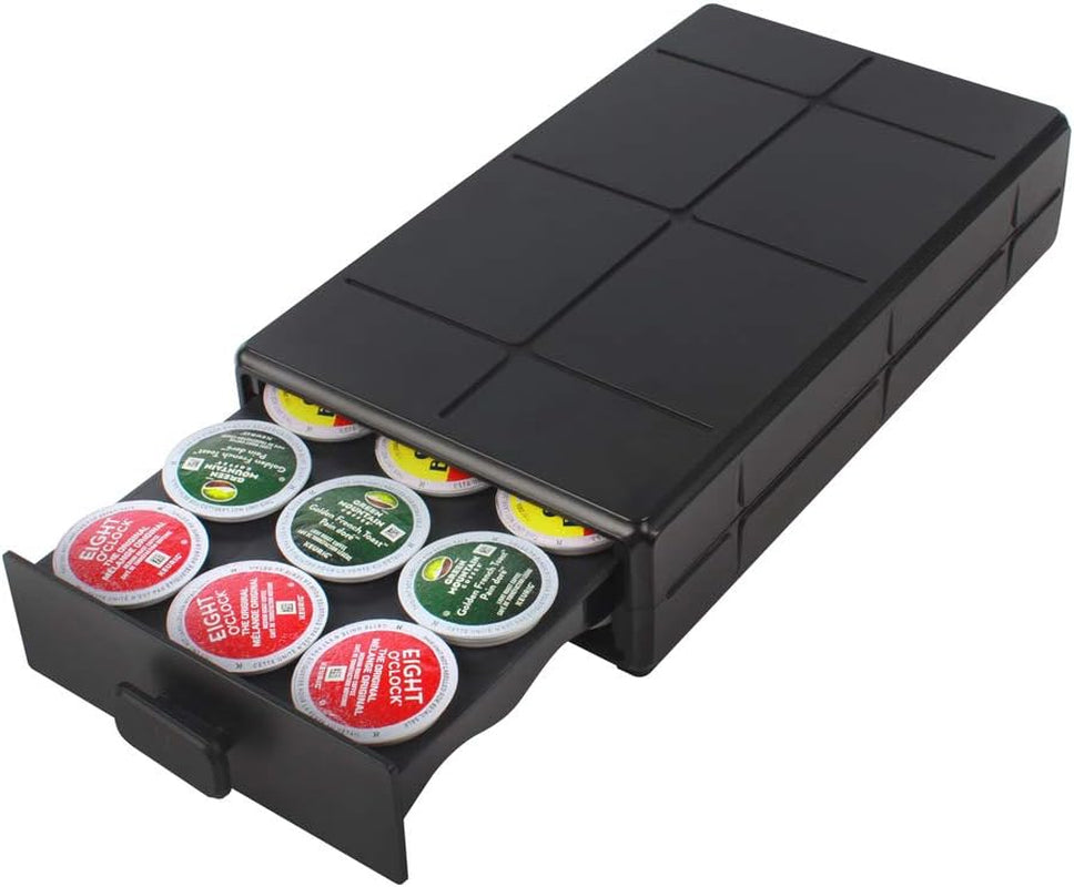 Coffee Pod Holder Drawer Compatible with Keurig K Cup Pods (Holds 18 Pods)