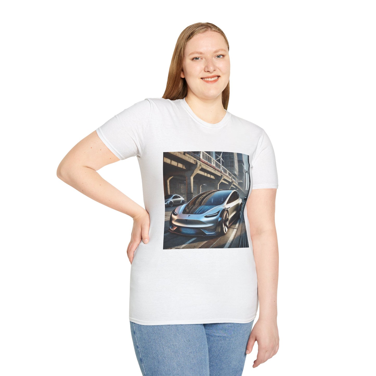 Futuristic Tesla Model T-Shirt