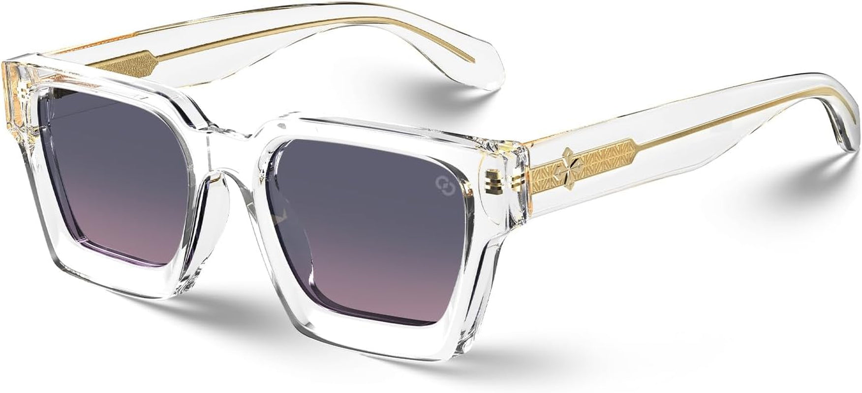 Fashion 100% UV400 Protection Rectangle TR90 Y2K Sunglasses Accessories for Women Men RIVER