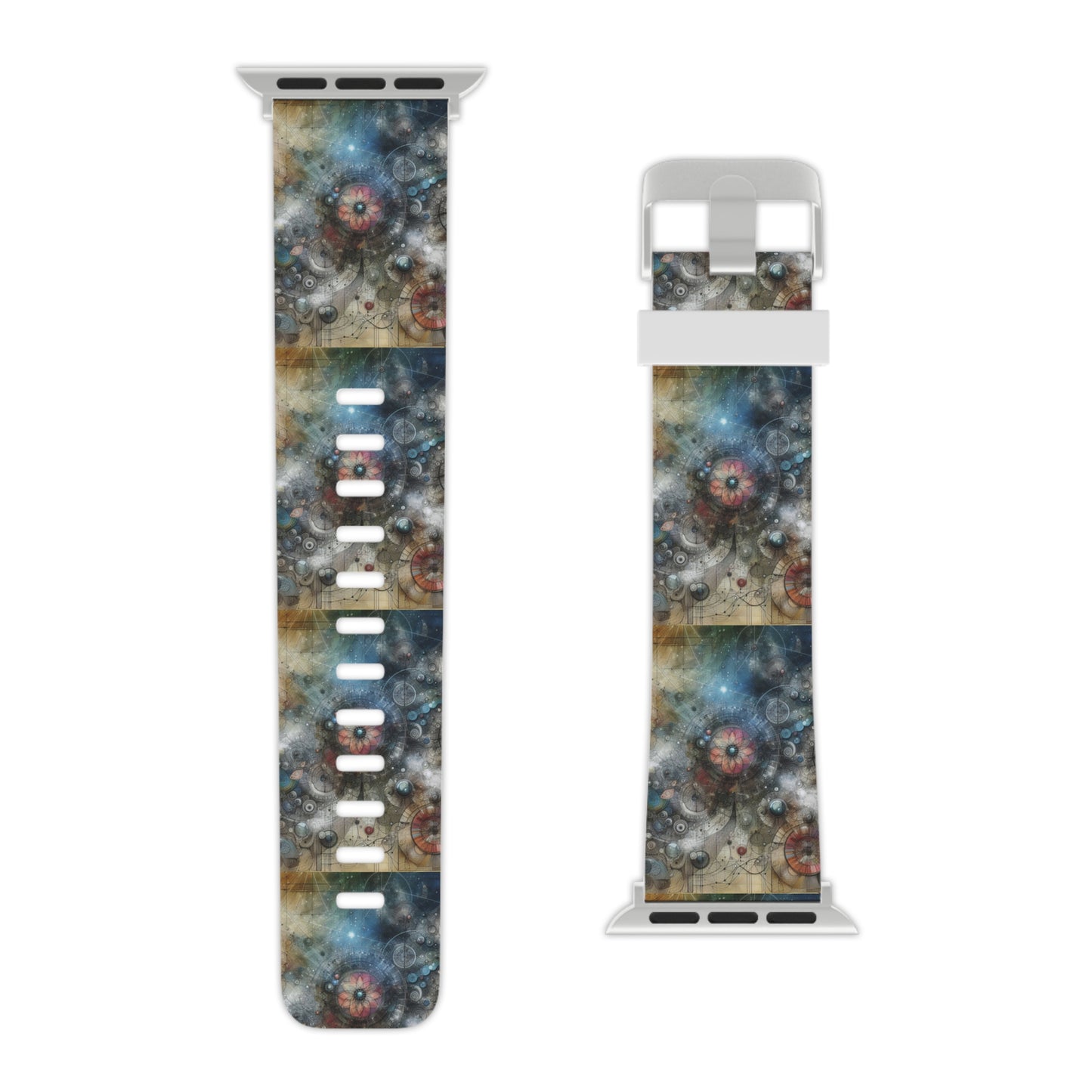 Mixed media art Watch Band for Apple Watch