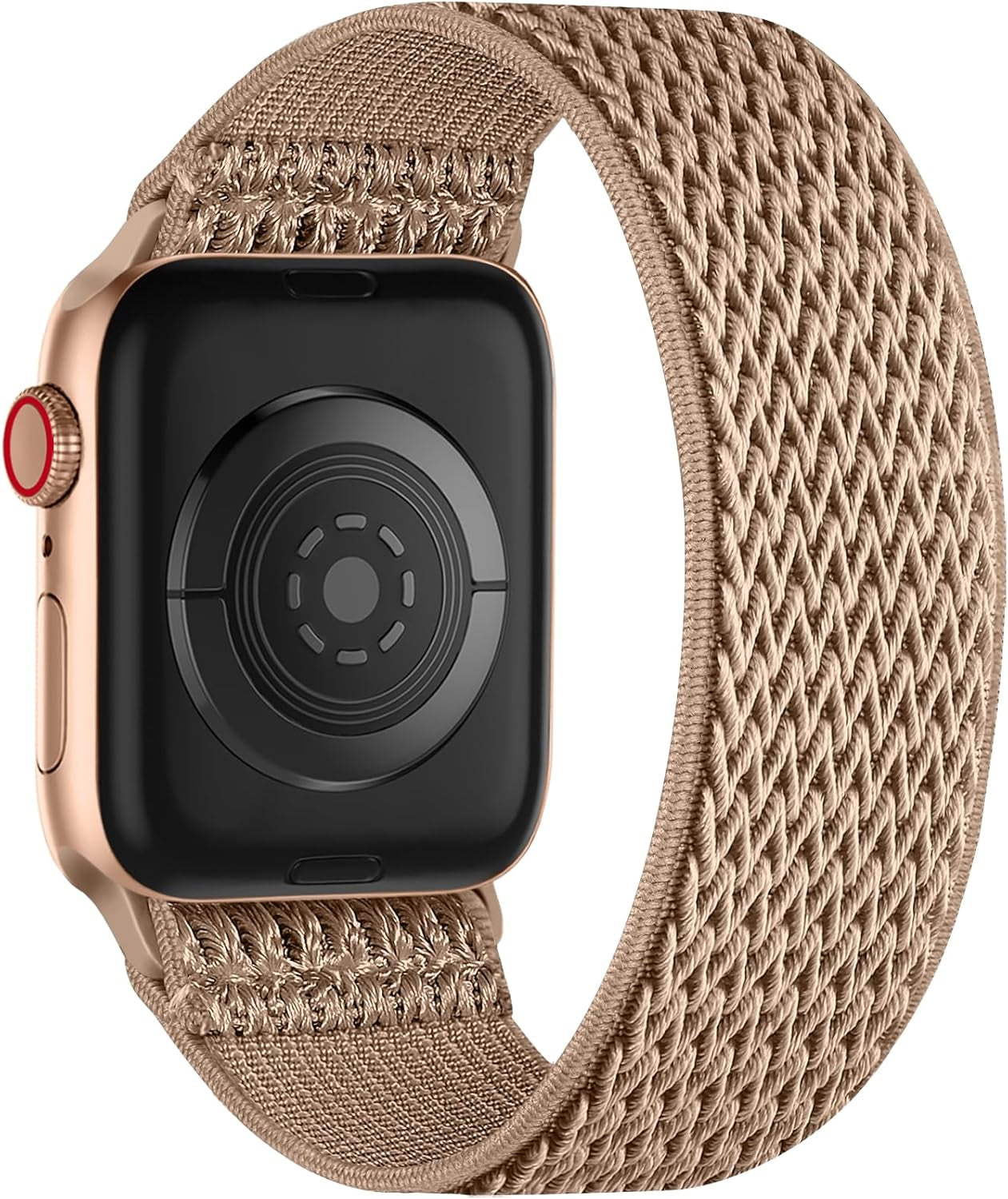 Braided Solo Loop Compatible with Apple Watch Band 46Mm 49Mm 45Mm 44Mm 42Mm 41Mm 40Mm 38Mm Men Women, Stretchy Solace Elastic Sport Wristbands for Iwatch Ultra Series 10/9/8/7/6/5/4/3/2/1 SE