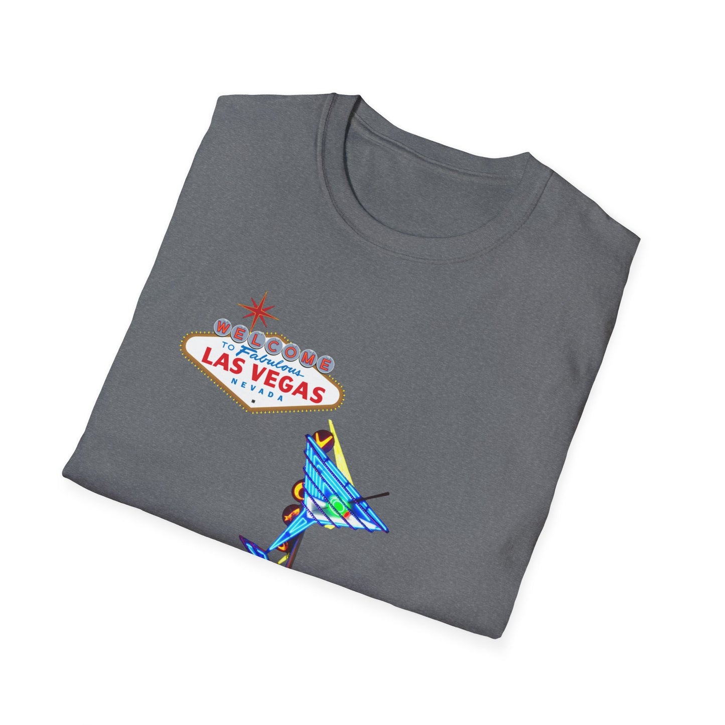 RETRO LAS VEGAS Fremont East Entertainment District Unisex Softstyle T-Shirt