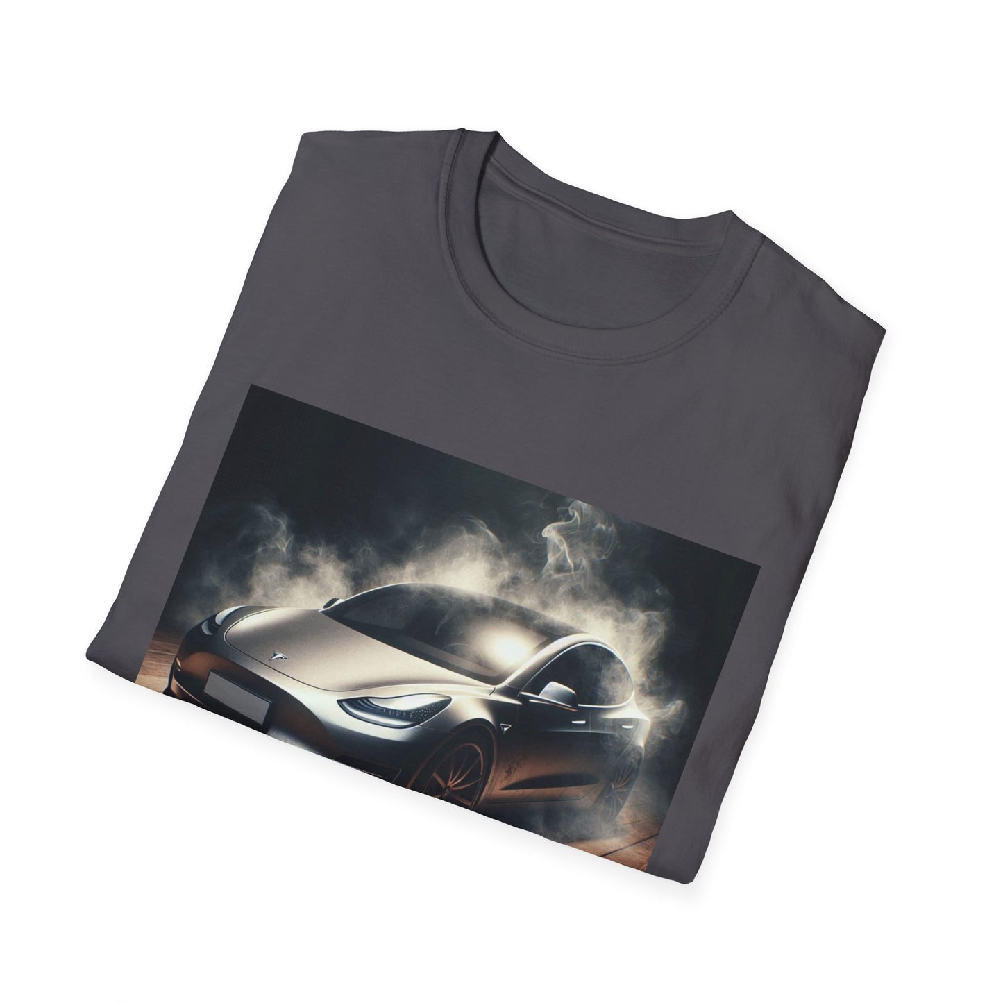 Smoked Out Tesla Model Unisex T-Shirt