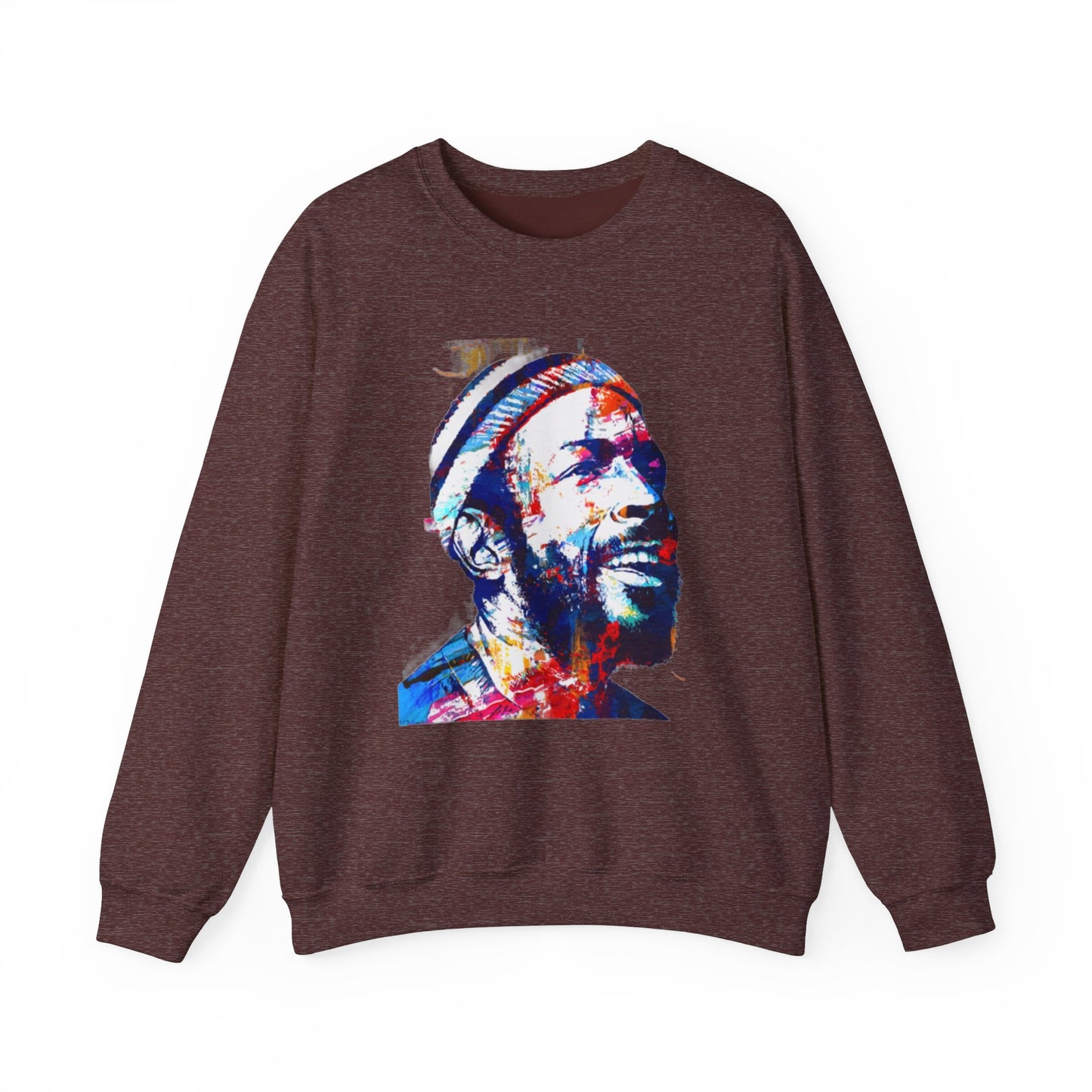 Marvin Gaye Abstract Paintings Unisex Heavy Blend™ Crewneck Sweatshirt
