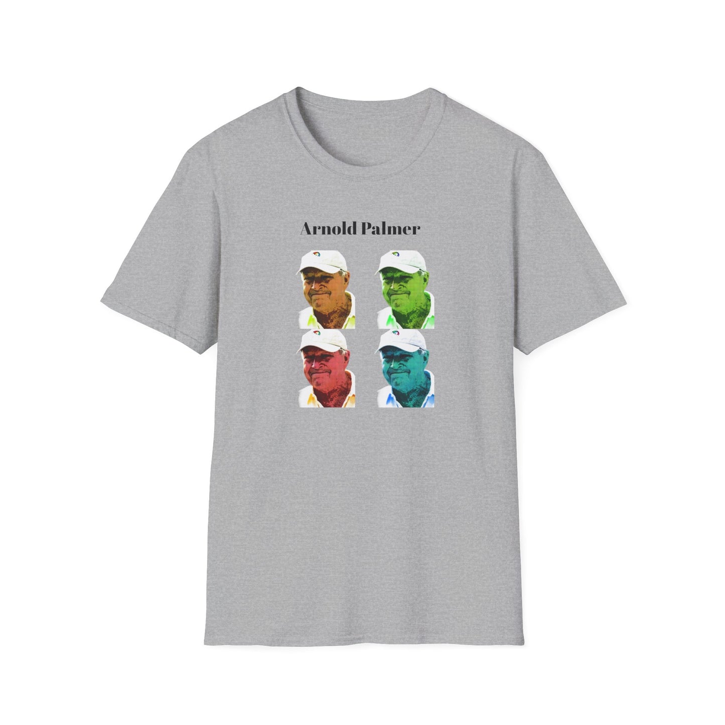Arnold Palmer Andy Warhol Style Pop Art Unisex Softstyle T-Shirt
