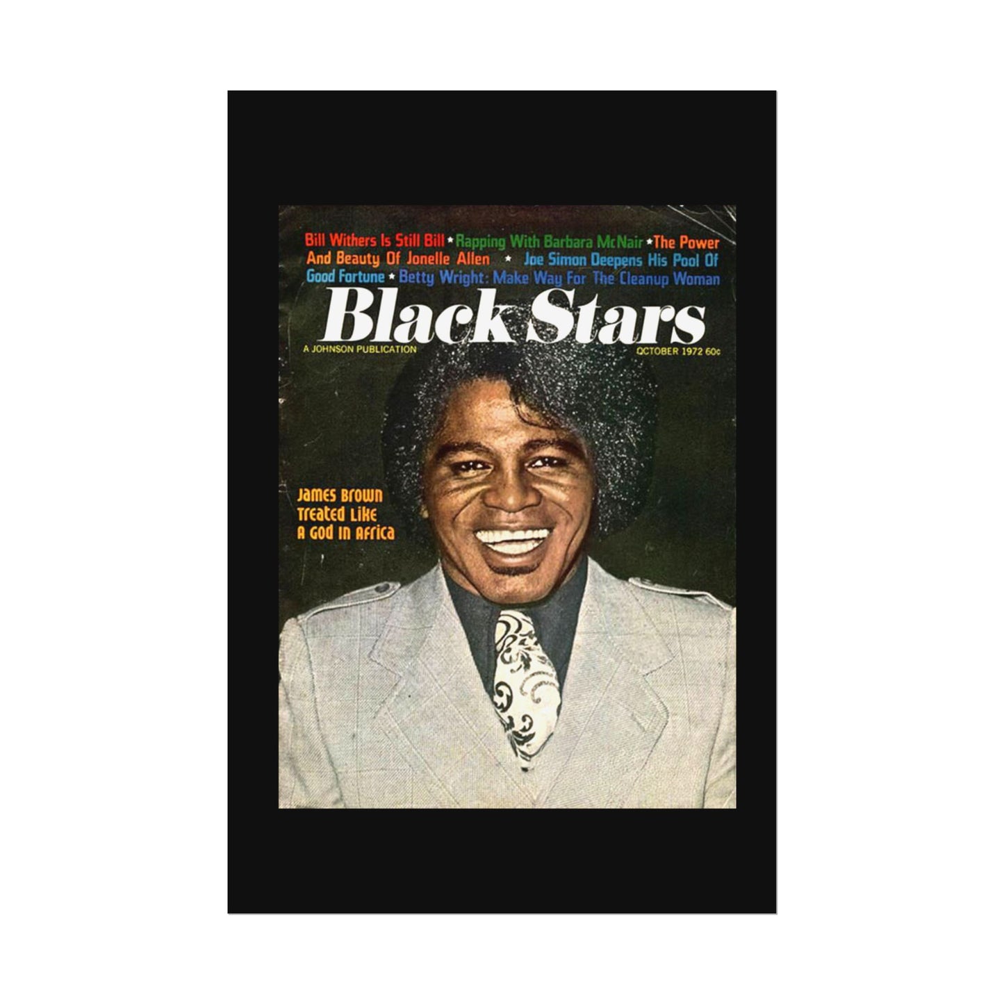 Rolled Posters - JAMES BROWN