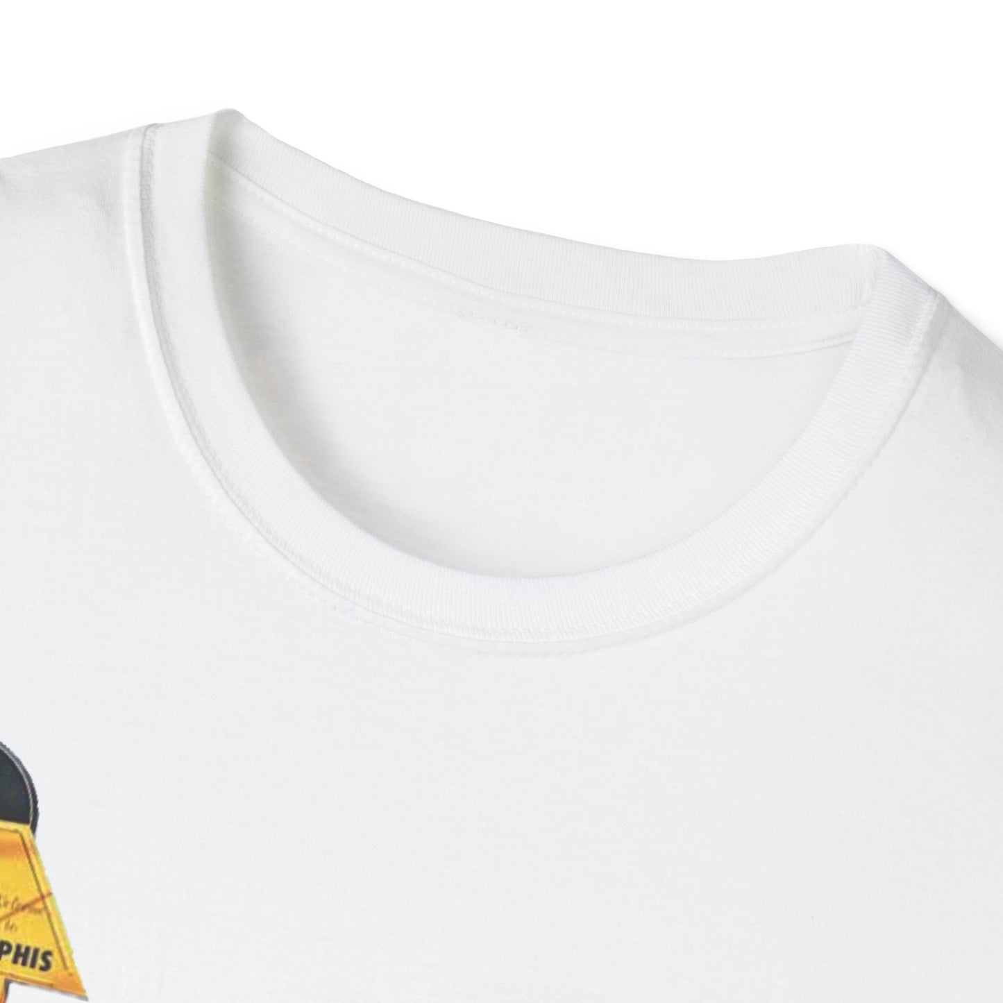 retro vintage Log Cabin Restaurant [gone] Memphis, TN Unisex Softstyle T-Shirt