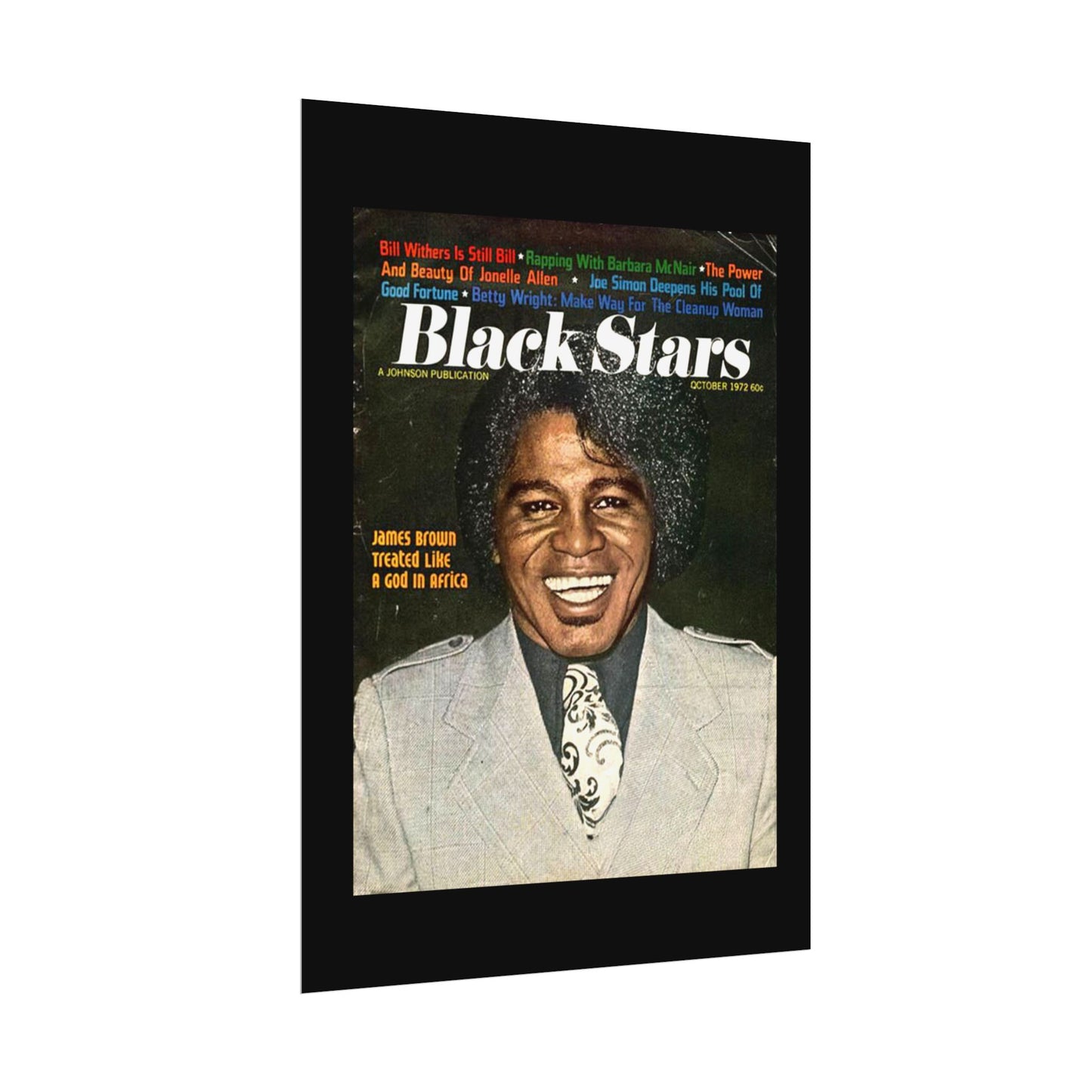 Rolled Posters - JAMES BROWN