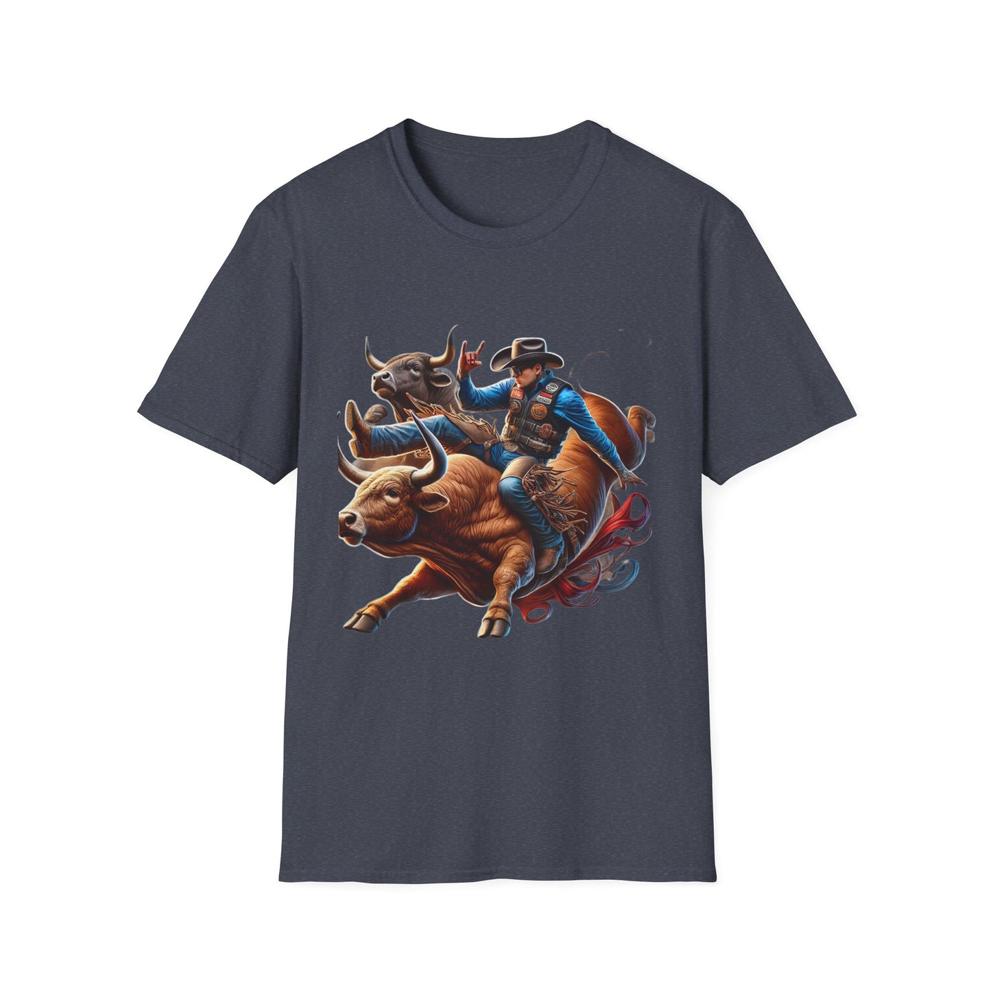 PBR Bull Riding Professional Bull Riders Unisex Softstyle T-Shirt