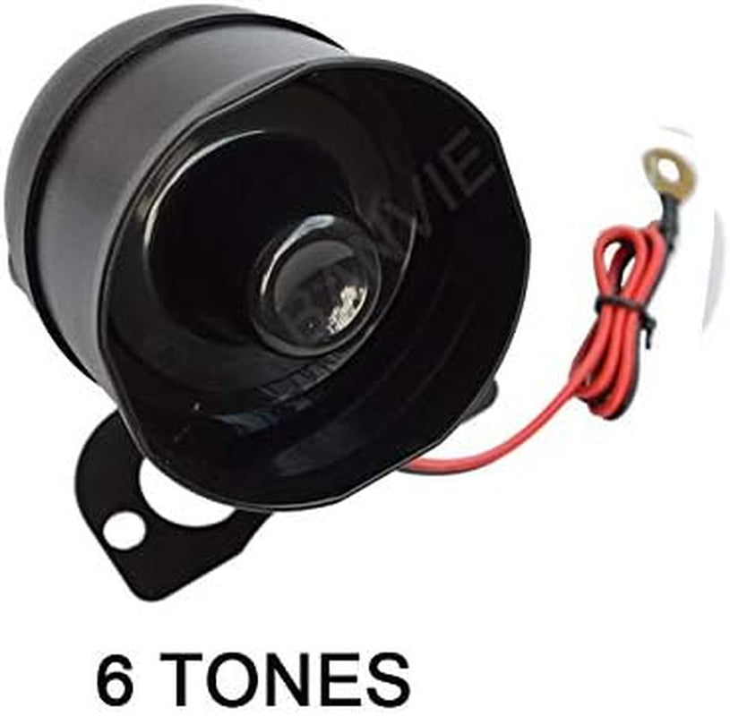 Car Alarm System, Security Antitheft Alarm Systems with Keyless Entry, with Microwave Sensor & Shock Sensor