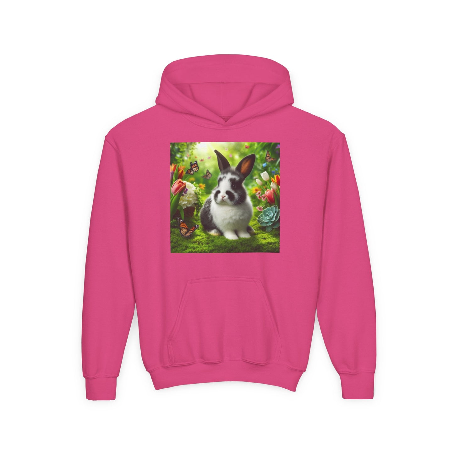 Dutch Rabbit Youth Heavy Blend Hooded Sweatshirt