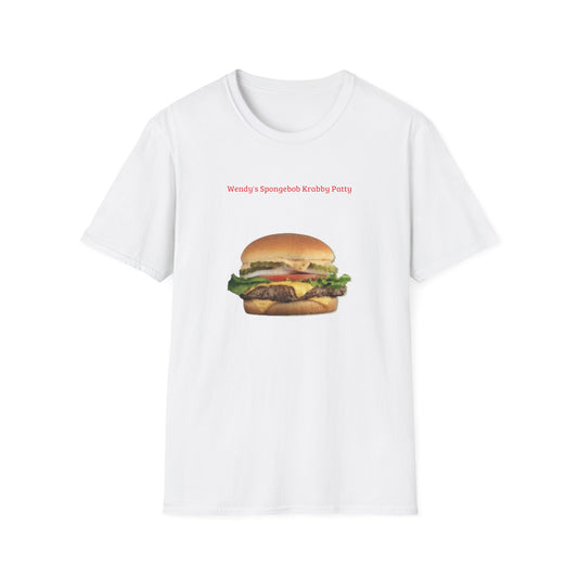 Wendy's Spongebob Krabby Patty Unisex Softstyle T-Shirt