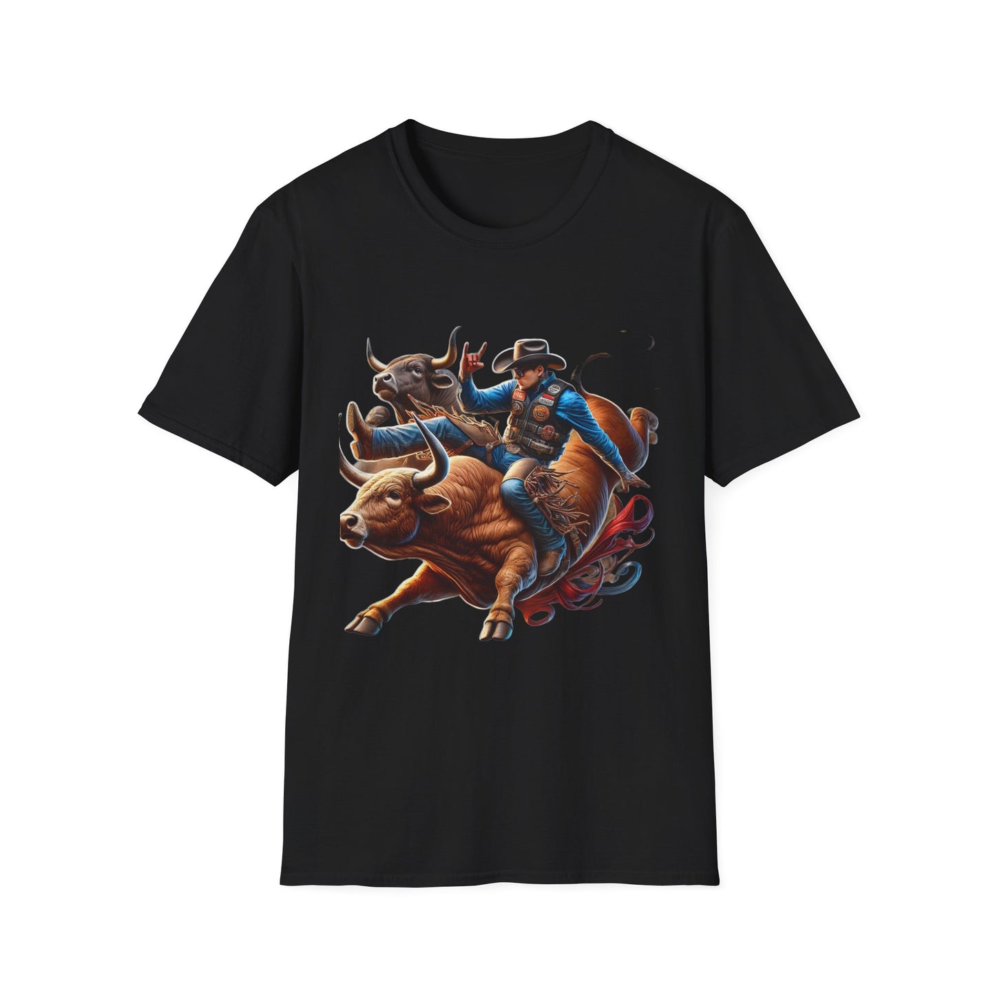PBR Bull Riding Professional Bull Riders Unisex Softstyle T-Shirt