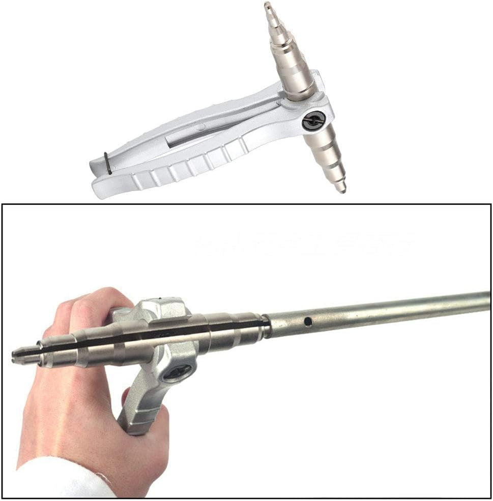 Copper Pipe Tube Expander, Stainless Steel Mandrel Manual Expanding Tool, Pipe Swaging Tool, for Air Conditioner Refrigeration Install Maintain Repair