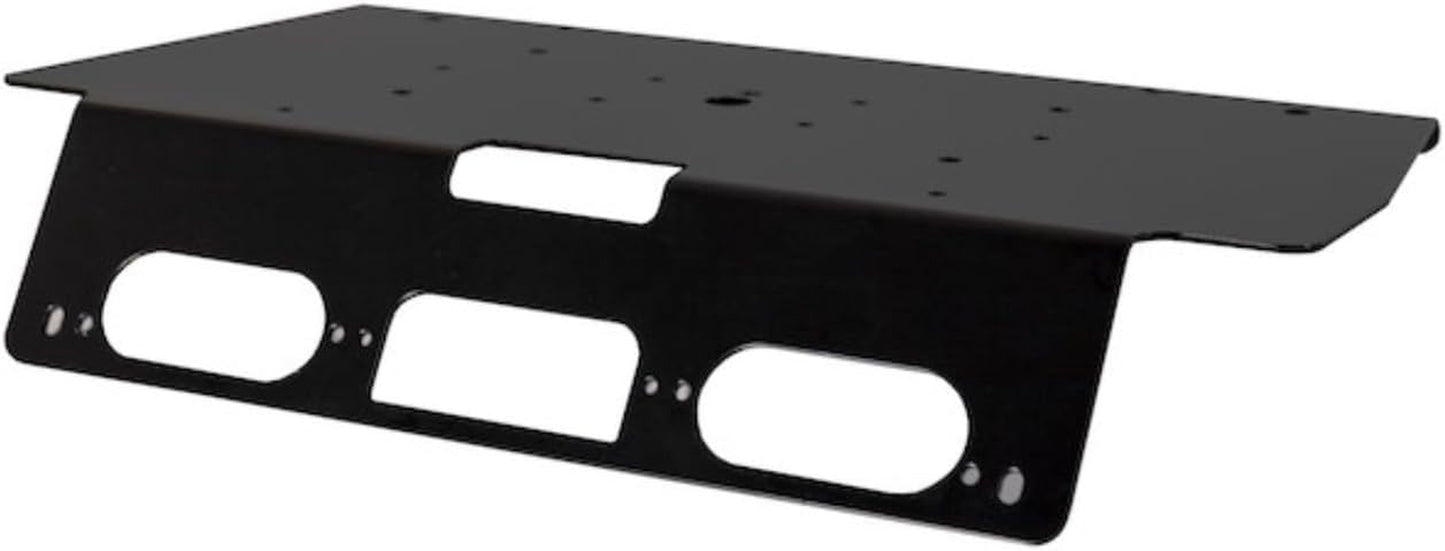 8895553 Fleet Series Black Steel Light Bar Mount for Ford F-150 (2015+) and F-250/F-550 (2017+), Made in the USA, Mounting Bracket for Light Bar, Ford Truck Accessories