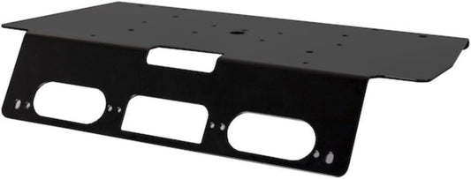 8895553 Fleet Series Black Steel Light Bar Mount for Ford F-150 (2015+) and F-250/F-550 (2017+), Made in the USA, Mounting Bracket for Light Bar, Ford Truck Accessories