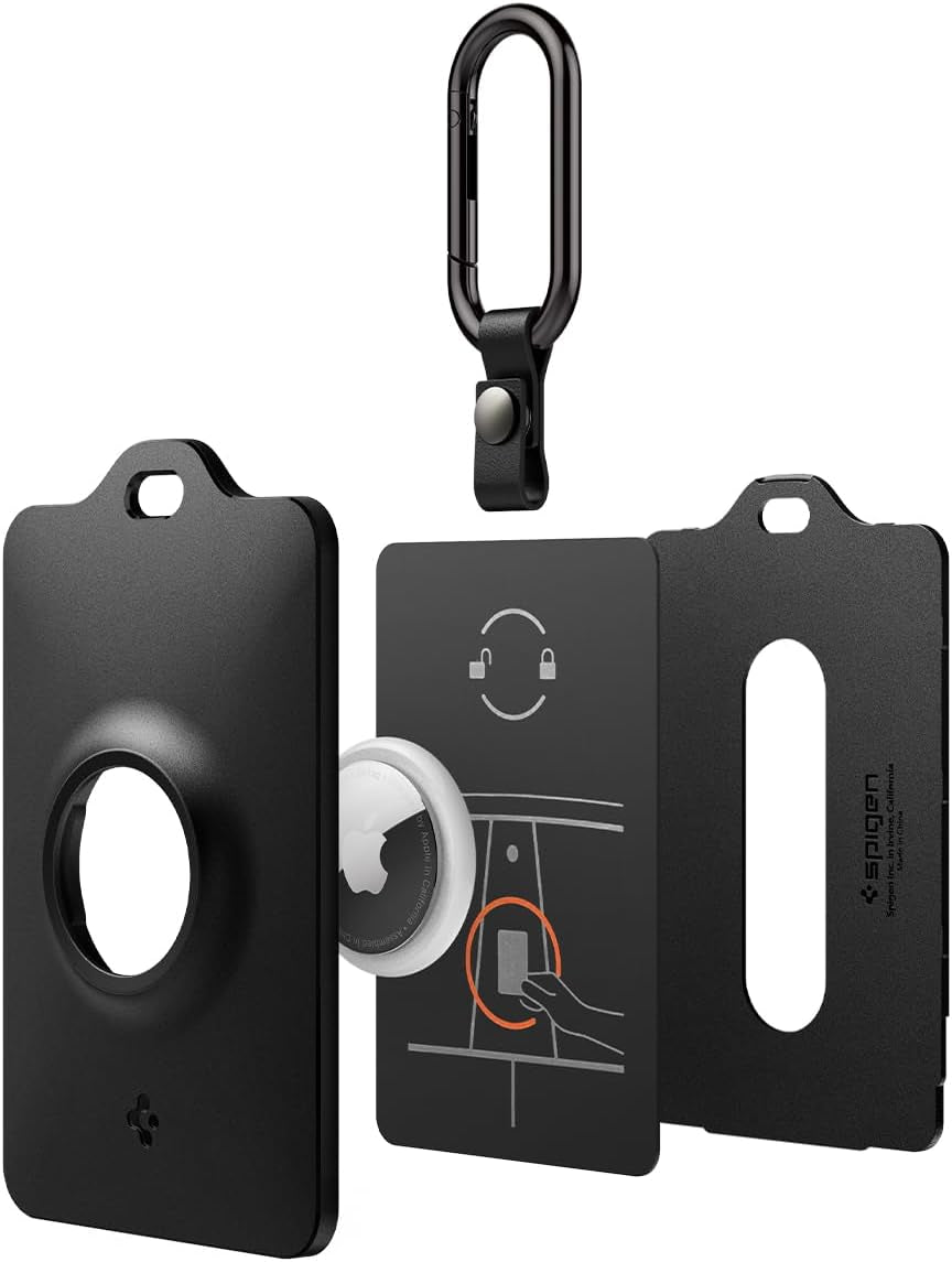 Air Fit Card Holder Case Designed for Tesla Key Cards and Airtag [Airtag Not Included] - 2 Pack