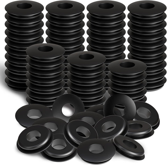 100Pcs Glad Hand Seals Black Truck Rubber Gladhand Gaskets Elastic Grommets round Washers for Semi Trailers Tractors Brake Air Hose Parts Number 10028 Truck Accessories