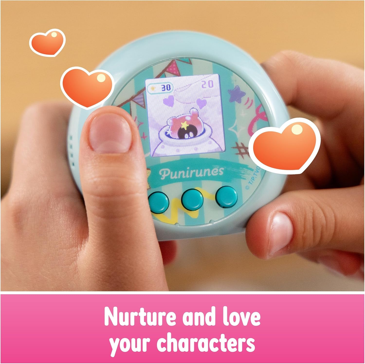 , Interactive Digital Toy with 55 Squishy Characters Inside, Reacts to Touch, Color Display, Kids Toys for Ages 5 and Up ZOUSA