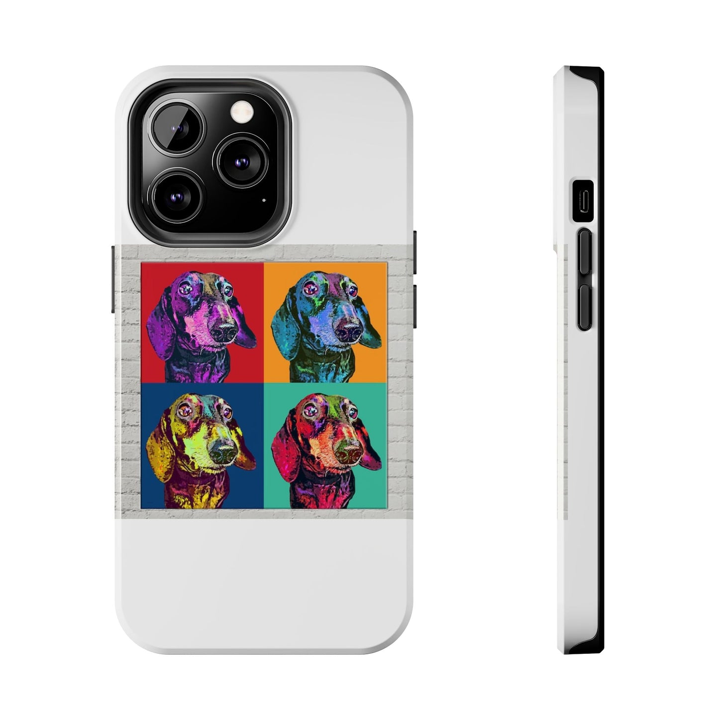 Andy Warhol Custom POP ART Pet Dog Tough Phone Cases