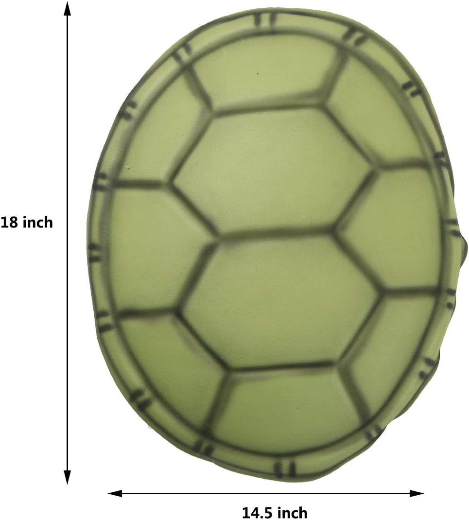 Halloween Costume EVA Turtle Shell,Halloween Cosplay Costume Party Accessory,Halloween Dress up Costume Accessories