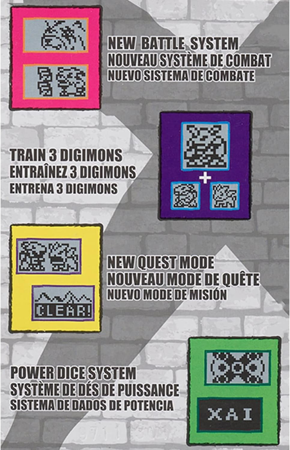 Bandai x (White & Blue) - Virtual Monster Pet by Tamagotchi BanUK