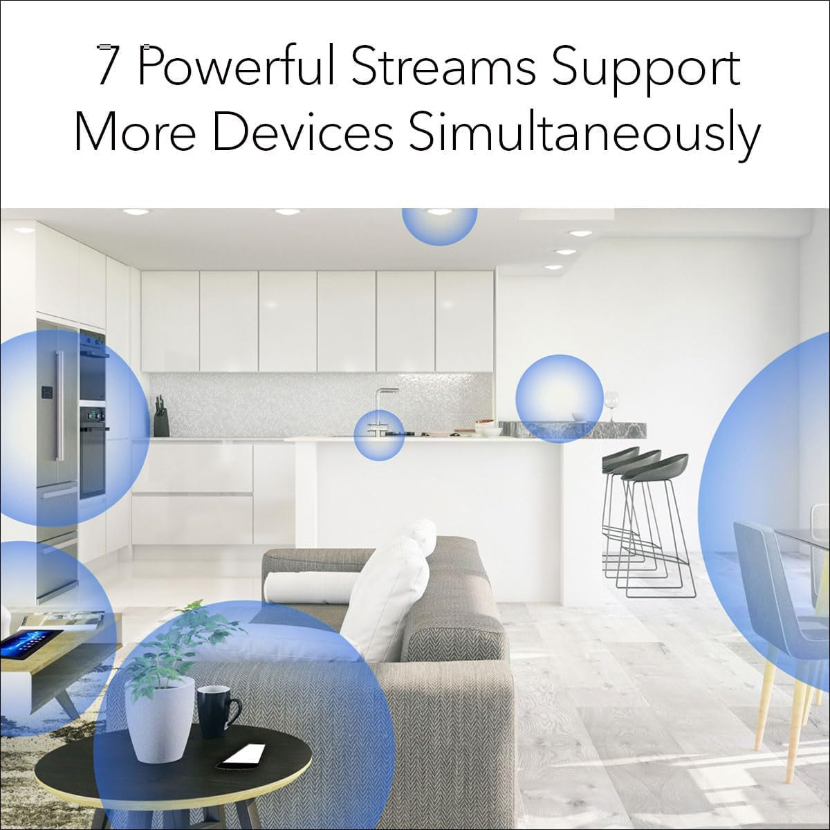 Nighthawk Advanced Whole Home Mesh Wifi 6 System (MK63S) with Free Armor Security – AX1800 Router with 2 Satellite Extenders, Coverage up to 4,500 Sq. Ft. and 25+ Devices