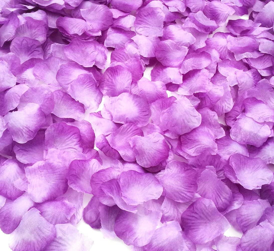 2200 PCS Dark-Red Silk Rose Petals for Valentine'S Day,Romantic Night,Wedding,Proposal Anniversary Flower Decorations