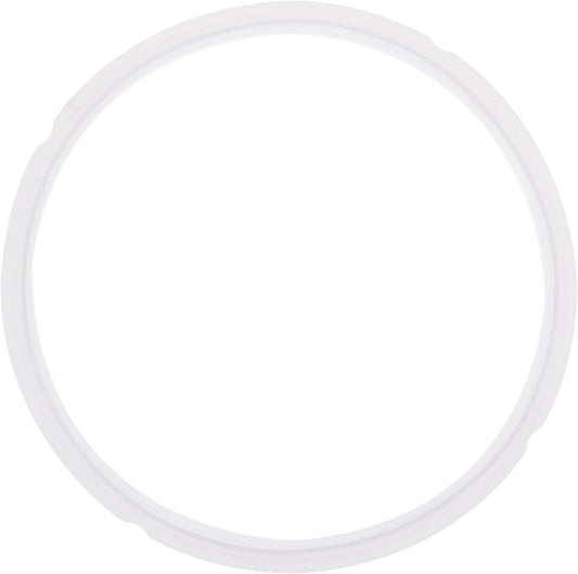 Silicone Sealing Rings Compatible for Instant Pot 6 Quart Pressure Cookers - 1 Pcs Replacement Silicone Gasket Seal Rings Fit IP-DUO60, DUO50, LUX60, LUX50, CSG60, and CSG50 - Clear