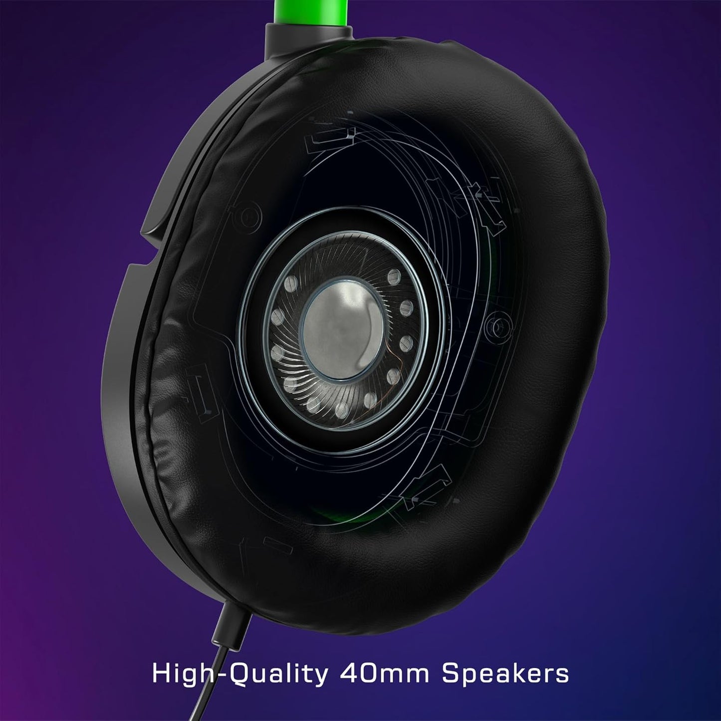 Recon 50 Xbox Gaming Headset - Xbox Series X, Xbox Series S, Xbox One, PS5, PS4, Playstation, Mobile & PC with 3.5Mm - Removable Mic, 40Mm Speakers