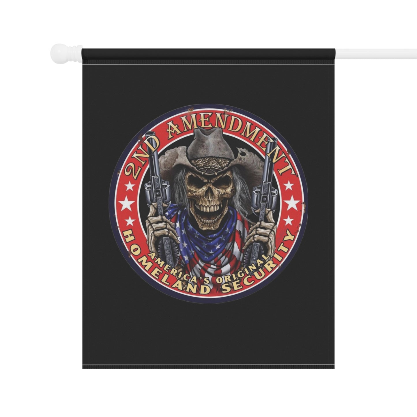 2nd Amendment AMERICA'S ORIGINAL HOMELAND SECURITY Garden & House Banner