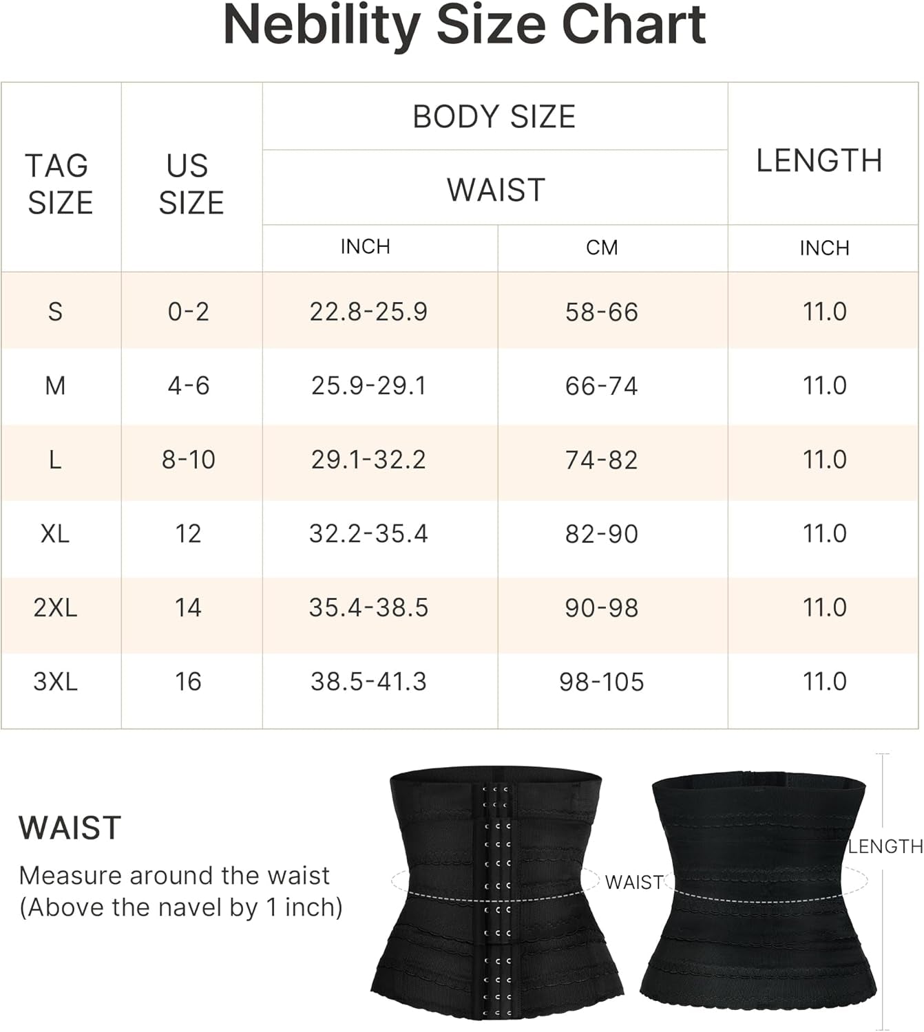 Waist Trainer for Women Corset Shapewear Tummy Control Segmented Waist Cincher Workout Girdle