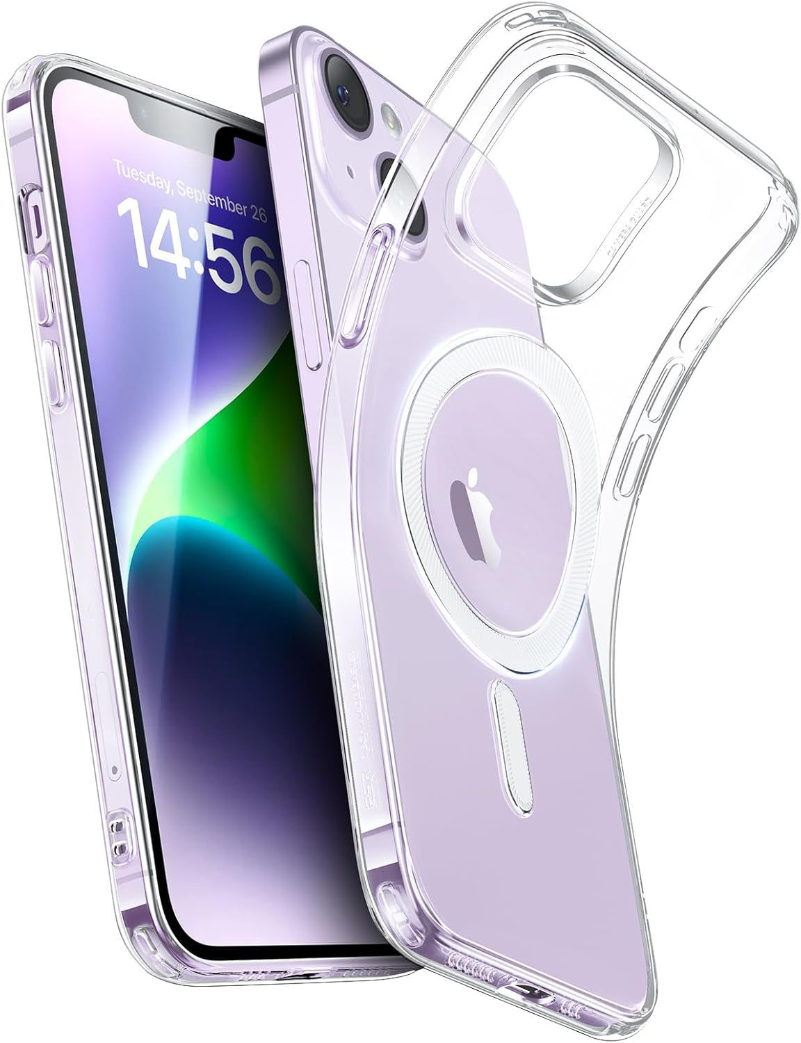 for Iphone 16E Case, for Iphone SE 4 Case Compatible with Magsafe, Camera Protection, Shockproof Thin Cover, Resists Yellowing Scratches, Magnetic Iphone Case for 16E, Zero Series,Frosted Black