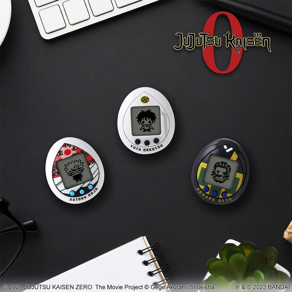 Bandai Jujutsuchi 0 Geto Virtual Pet | 4Cm Nano Suguru Geto Version Handheld Game Based on Jujutsu Kaisen 0 Anime Film | These Electronic Games Make Great Boys and Girls Toys BanUK