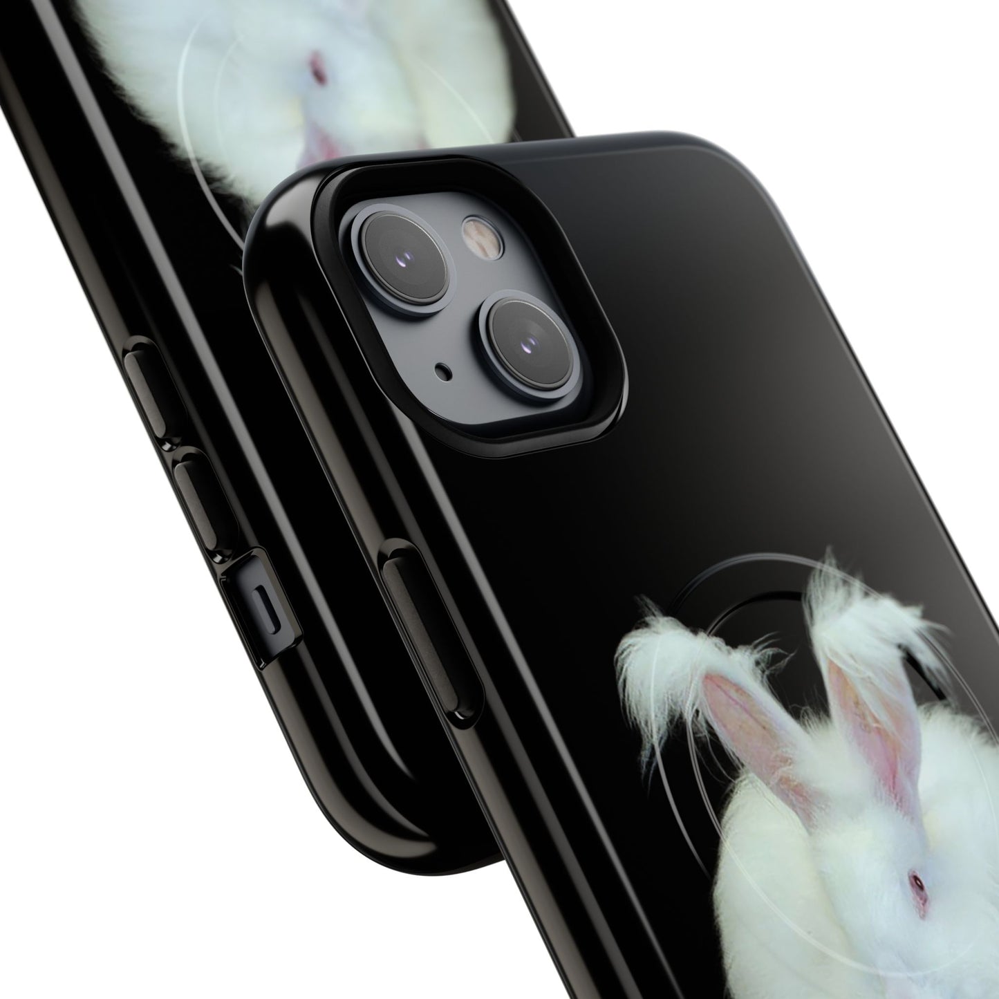 Angora Rabbit Tough Magnetic iPhone Cases
