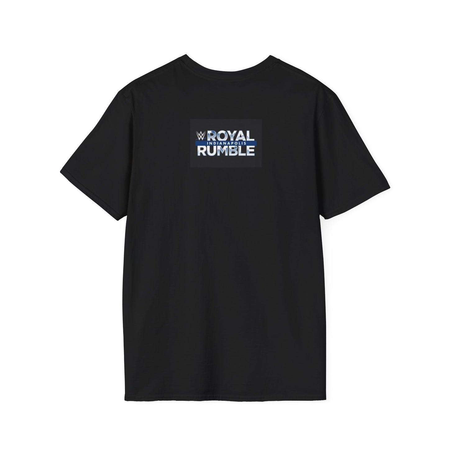 Royal Rumble 2025 Event T-Shirt Black Unisex Softstyle T-Shirt