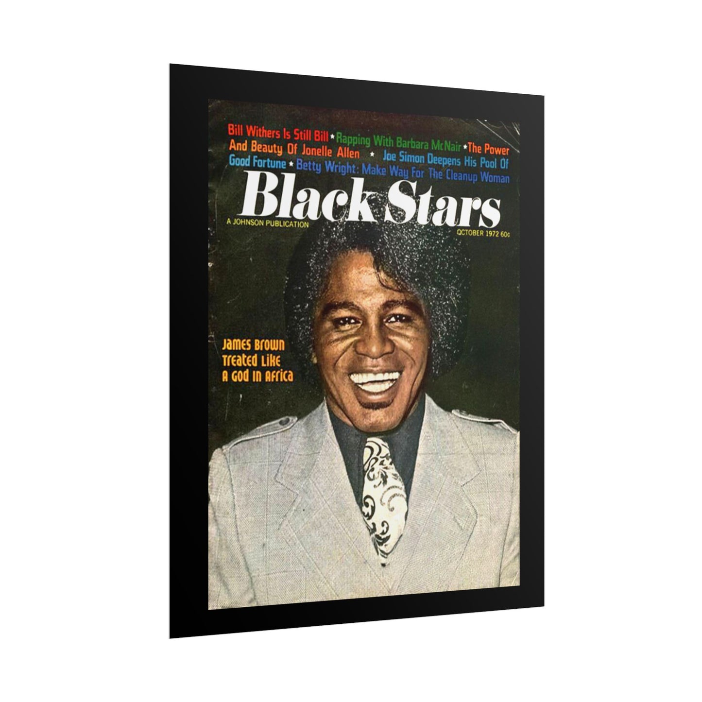 Rolled Posters - JAMES BROWN