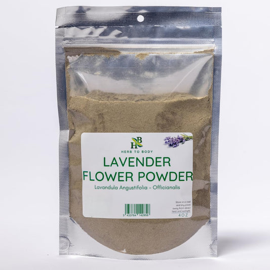 Lavender Flowers Powder | Lavandula Angustifolia | Wildcrafted | 4Oz TLBH