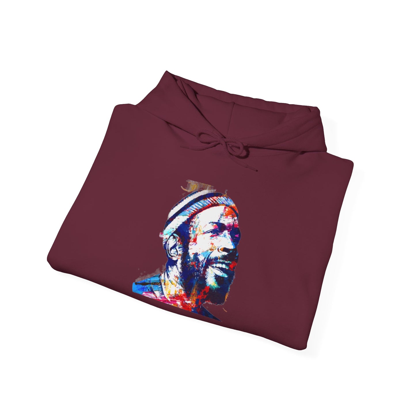 Marvin Gaye Abstract Paintings Unisex Heavy Blend™ Crewneck Sweatshirt Unisex Heavy Blend™ Hooded Sweatshirt