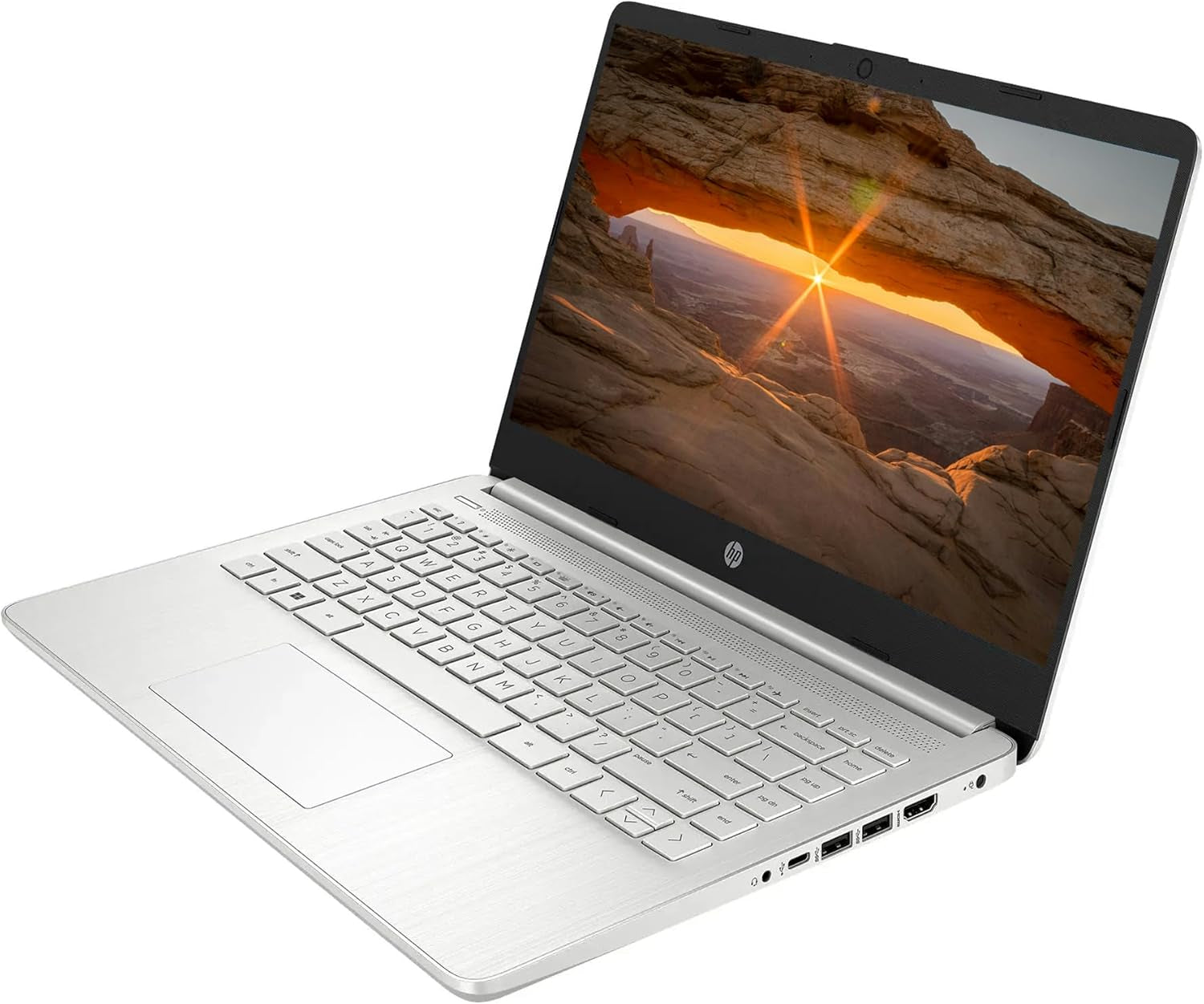 Ai-Powered Laptop with Microsoft Office and 1TB Cloud Storage Included for 1-Year| 14" HD Computer| 16GB RAM| 128GB SSD & 128GB Card & 128GB Portable SSD| Intel 4-Core CPU| Webcam| Win11| LE Bundle