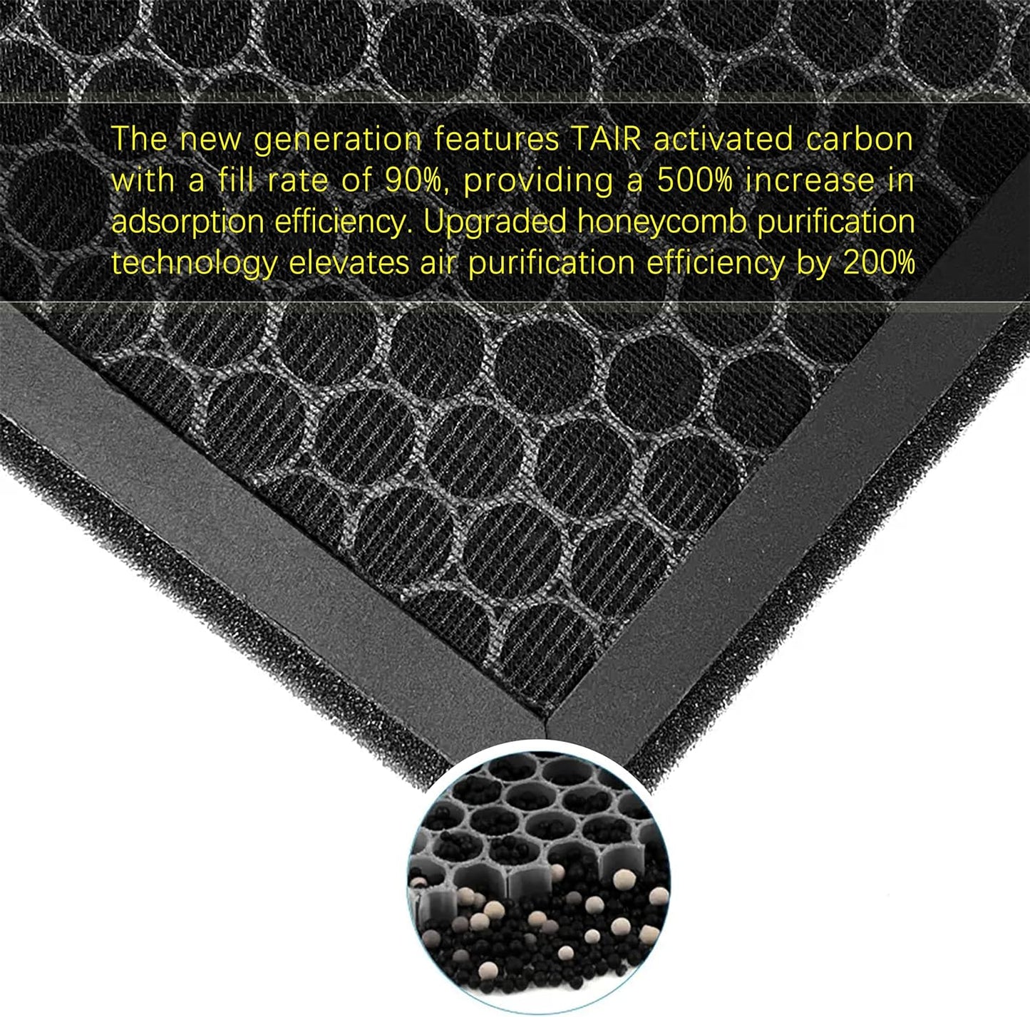 Tesla Model 3 Model Y Air Filter HEPA12 Activated Carbon Tesla Cabin Air Filter Replacement Accessories 2Pack