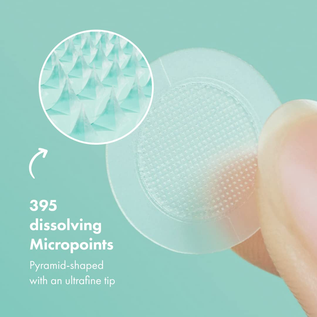 Micropoint™ for Blemishes from  - Hydrocolloid Acne Spot Treatment Patch for Early Stage Zits and Hidden Pimples, 395 Micropoints (8 Patches)