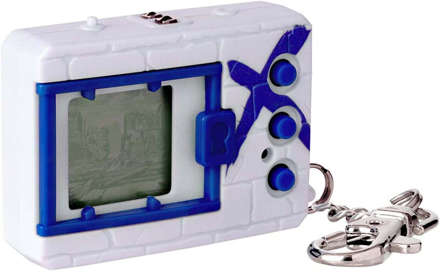 Bandai x (White & Blue) - Virtual Monster Pet by Tamagotchi BanUK
